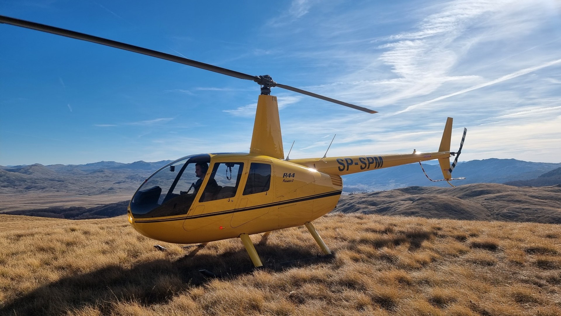 Obuka na helikopterima Robinson